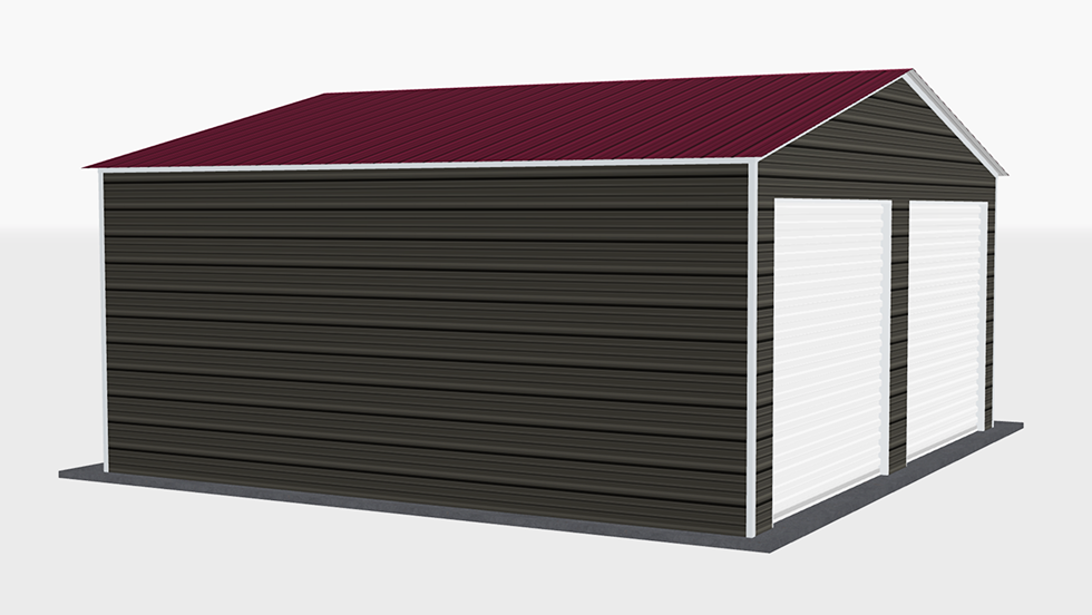 22x21 Residential Style Garage 22x21_residential_style_garage_left