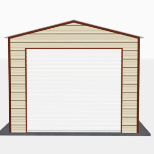 12x21 Residential Style Garage view 2