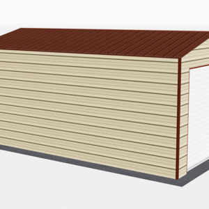 12x21 Residential Style Garage view 1