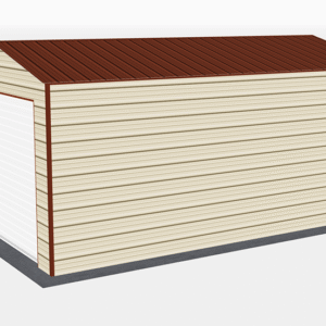 12x21 Residential Style Garage view 4