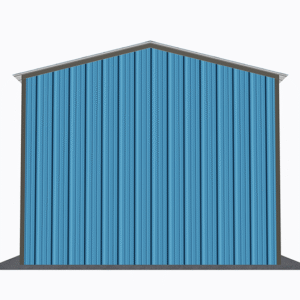 12x26 All Vertical Style Garage view 3
