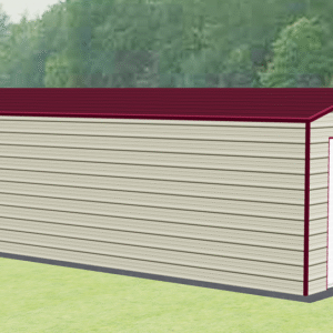 12x31 A-Frame Roof Garage view 1