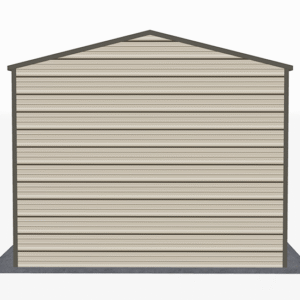 12x36 A-Frame Roof Garage view 3