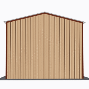 12x41 All Vertical Style Garage view 3