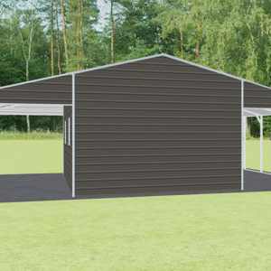 42x21 A-Frame Roof Continuous Barns view 3