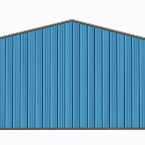 18x21 All Vertical Style Garage view 3