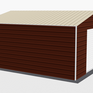 18x21 Residential Style Garage view 1
