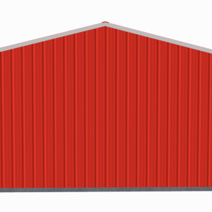 18x21 Vertical Roof Utility Carport view 3