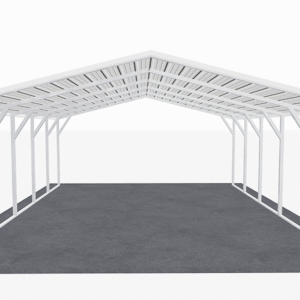 18x26 A-Frame Roof Carport view 3