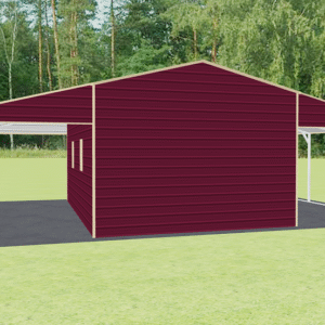 42x26 A-Frame Roof Continuous Barns view 3