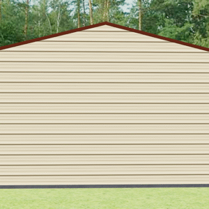 18x26 A-Frame Roof Garage view 3