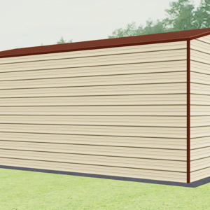 18x26 A-Frame Roof Garage view 1