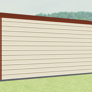 18x26 A-Frame Roof Garage view 4