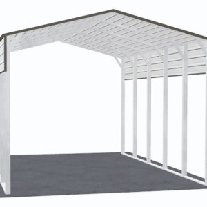 18x26 A-Frame Roof RV Cover view 3