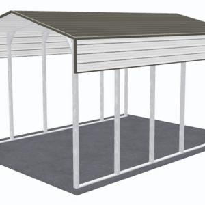 18x26 A-Frame Roof RV Cover view 4