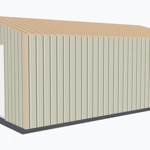 18x26 All Vertical Style Garage view 4