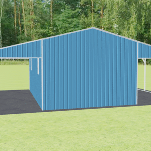 42x26 Vertical Roof Continuous Barns view 3