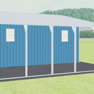 42x26 Vertical Roof Continuous Barns view 4