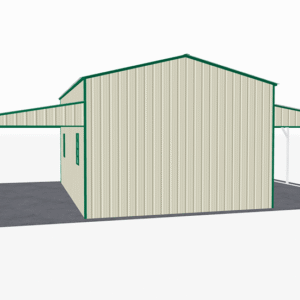 42x26 Vertical Roof Step Down Barns view 3