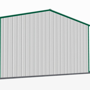 18x26 Vertical Roof Utility Carport view 3