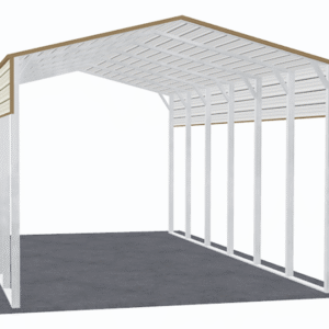 18x30 A-Frame Roof RV Cover view 3