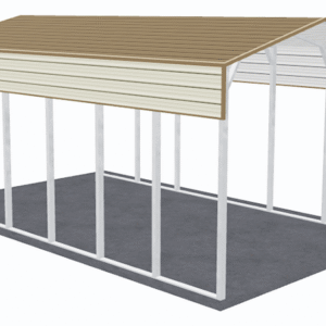 18x30 A-Frame Roof RV Cover view 1