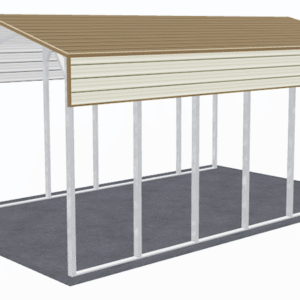 18x30 A-Frame Roof RV Cover view 4