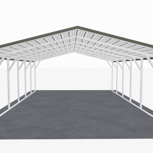 18x31 A-Frame Roof Carport view 3