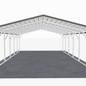 18x31 A-Frame Roof Carport view 2