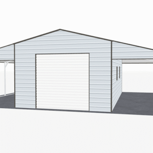 42x31 A-Frame Roof Continuous Barns view 2
