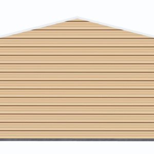 18x31 A-Frame Roof Garage view 3