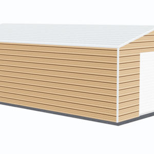 18x31 A-Frame Roof Garage view 1