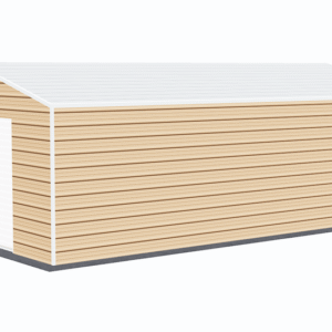 18x31 A-Frame Roof Garage view 4