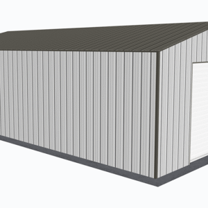 18x31 All Vertical Style Garage view 1