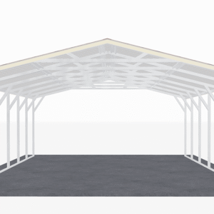 18x31 Vertical Roof Carport view 3