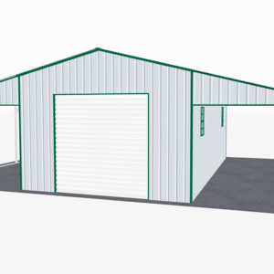 42x31 Vertical Roof Continuous Barns view 2