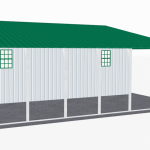 42x31 Vertical Roof Continuous Barns view 4