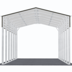 18x31 Vertical Roof RV Cover view 2