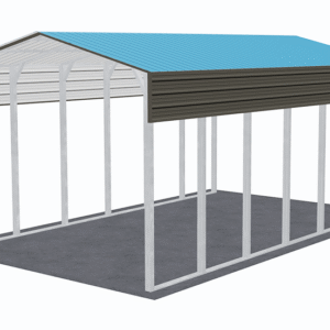 18x31 Vertical Roof RV Cover view 4