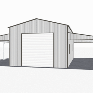 42x31 Vertical Roof Step Down Barns view 2