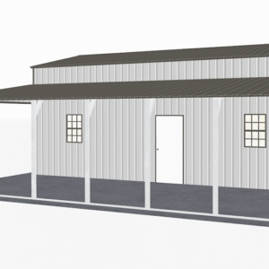 42x31 Vertical Roof Step Down Barns view 1