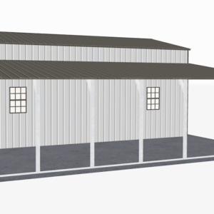 42x31 Vertical Roof Step Down Barns view 4