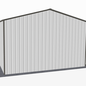 18x31 Vertical Roof Utility Carport view 3