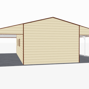 42x36 A-Frame Roof Continuous Barns view 3