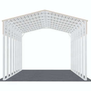 18x36 A-Frame Roof RV Cover view 3