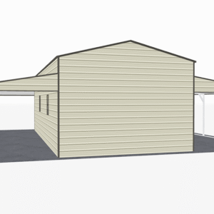42x36 A-Frame Roof Step Down Barns view 3