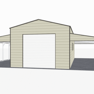 42x36 A-Frame Roof Step Down Barns view 2