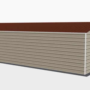 18x36 Residential Style Garage view 1