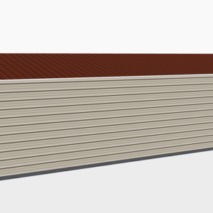 18x36 Residential Style Garage view 4