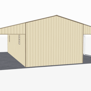 42x36 Vertical Roof Continuous Barns view 3